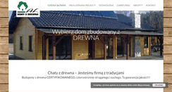 Desktop Screenshot of chatyzdrewna.pl